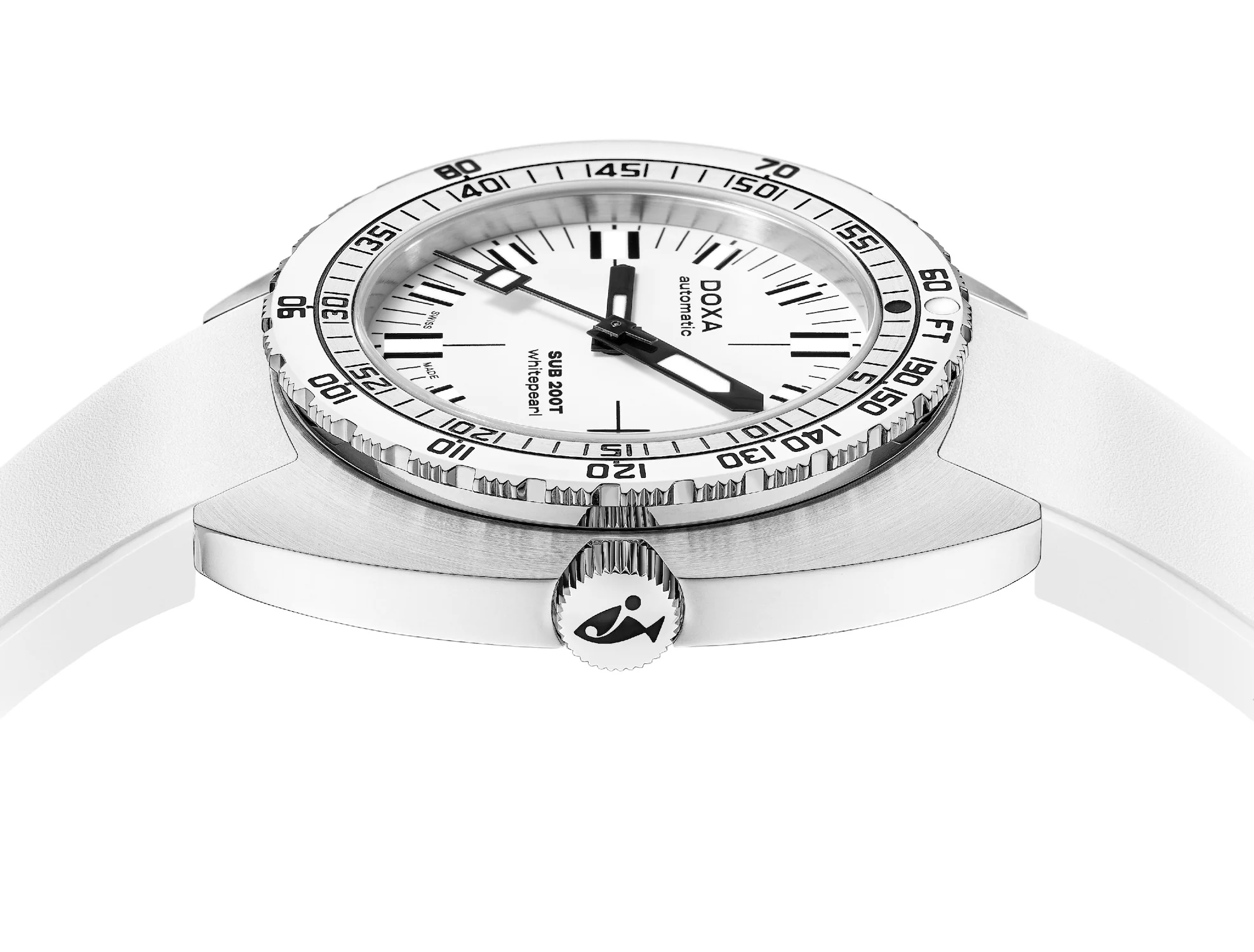 Doxa SUB 200T Whitepearl Iconic Watch - Image 3