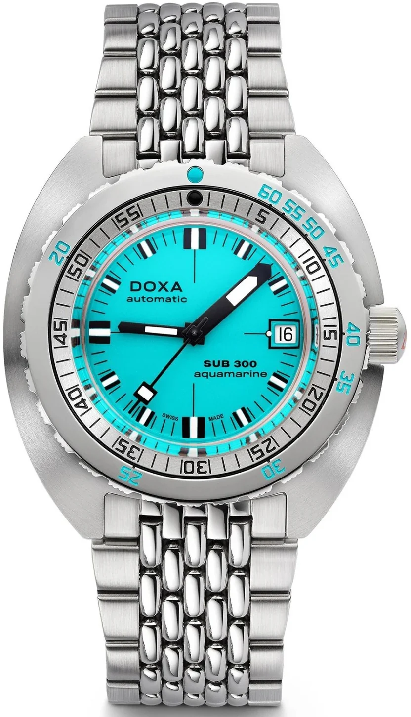 Doxa SUB 300 COSC Aquamarine Bracelet Watch