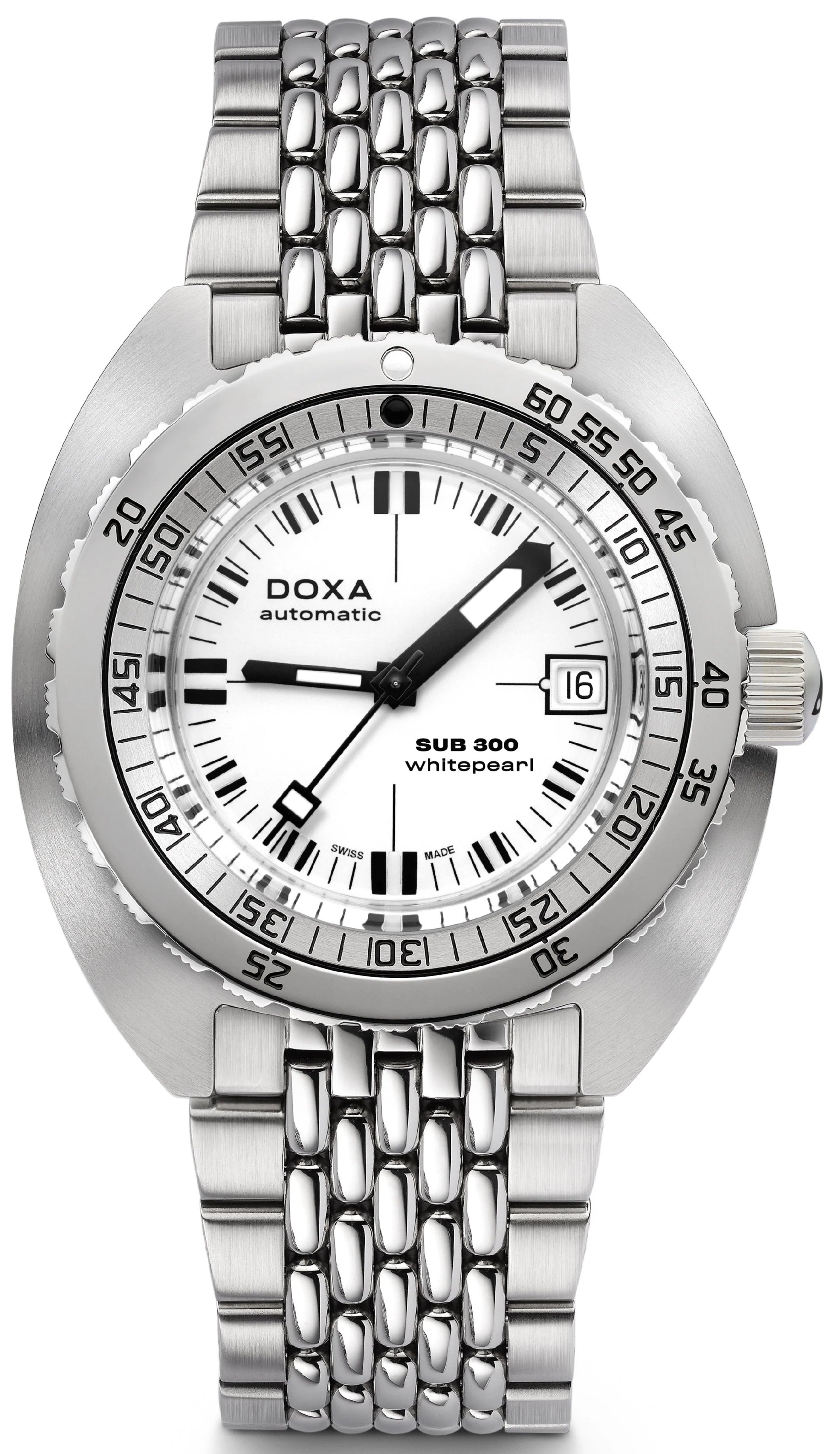 Doxa SUB 300 Whitepearl Bracelet Watch