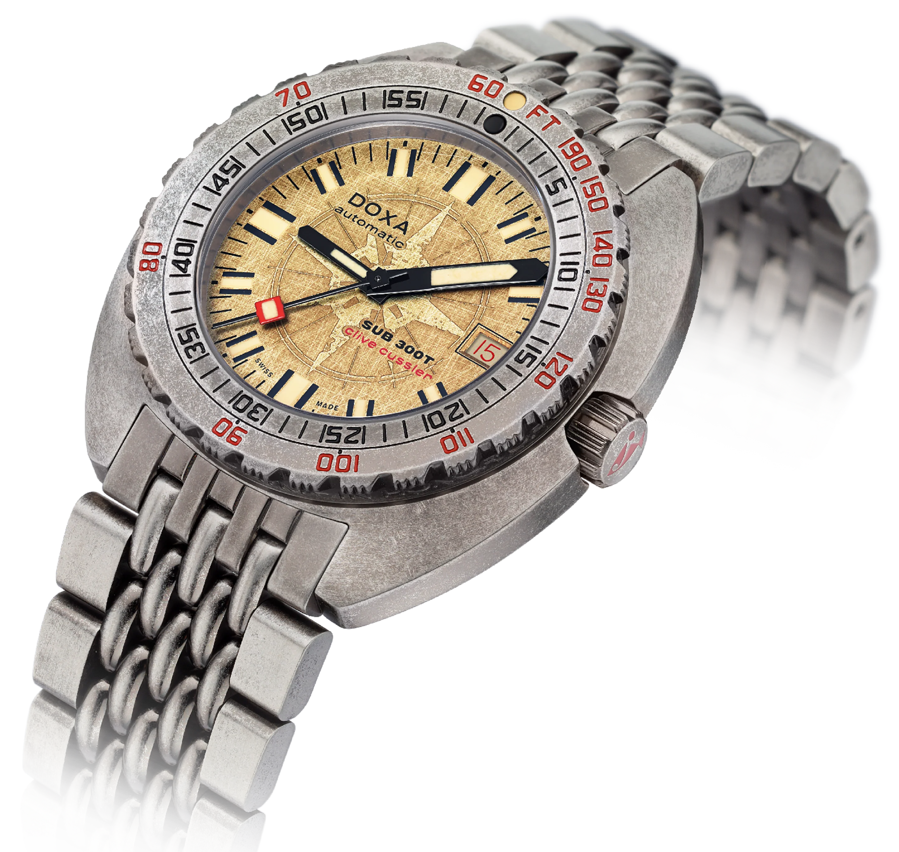 Doxa SUB 300T Clive Cussler Set Watch - Image 3