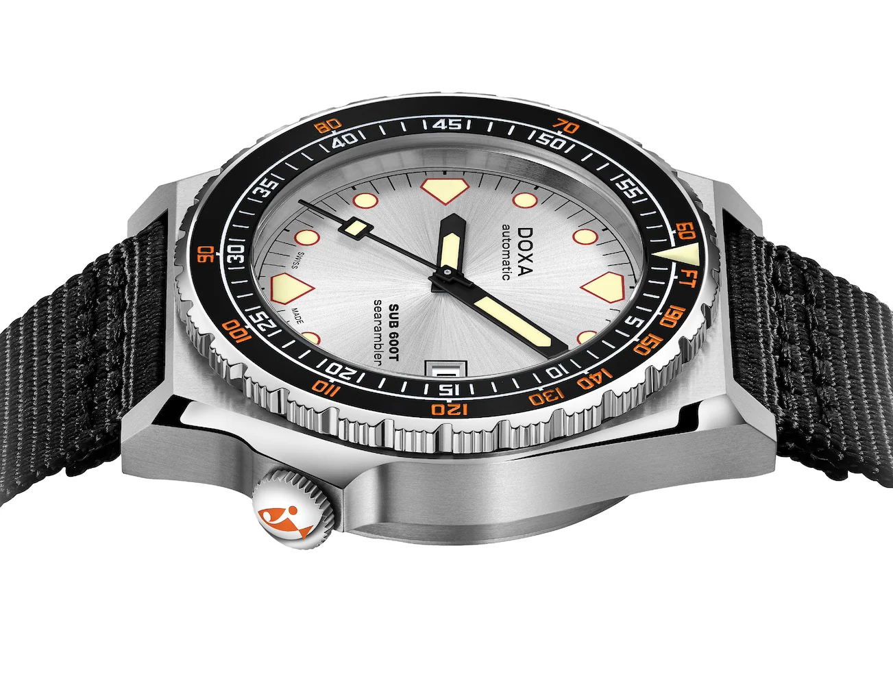 Doxa SUB 600T Searambler Nato Watch - Image 3