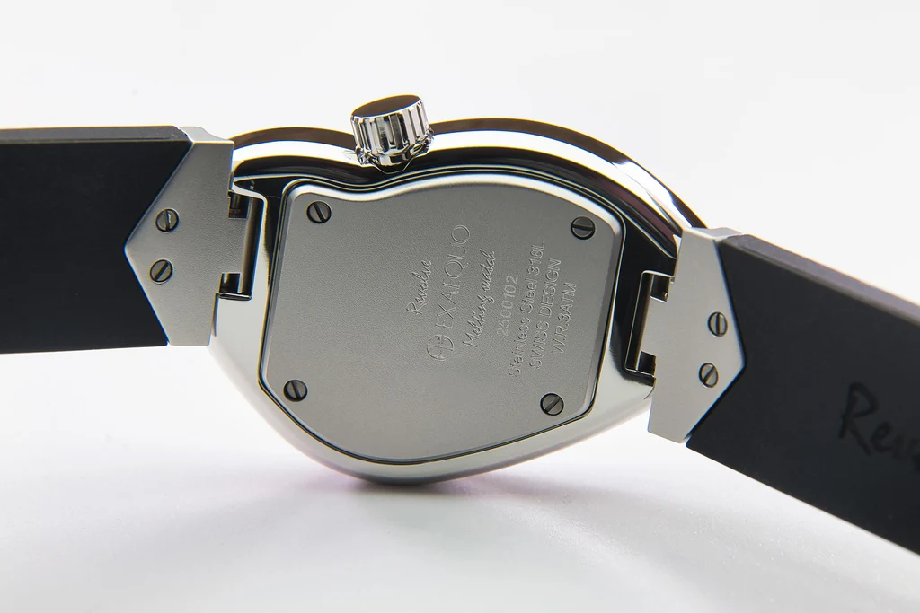 Exaequo Revolve Melting SS Blue Dial Watch - Image 3