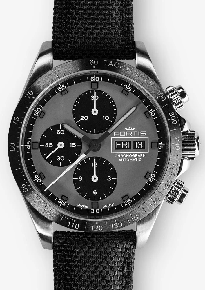 Fortis Watch Cosmonautis Stratoliner All Black Limited Edition - Image 2