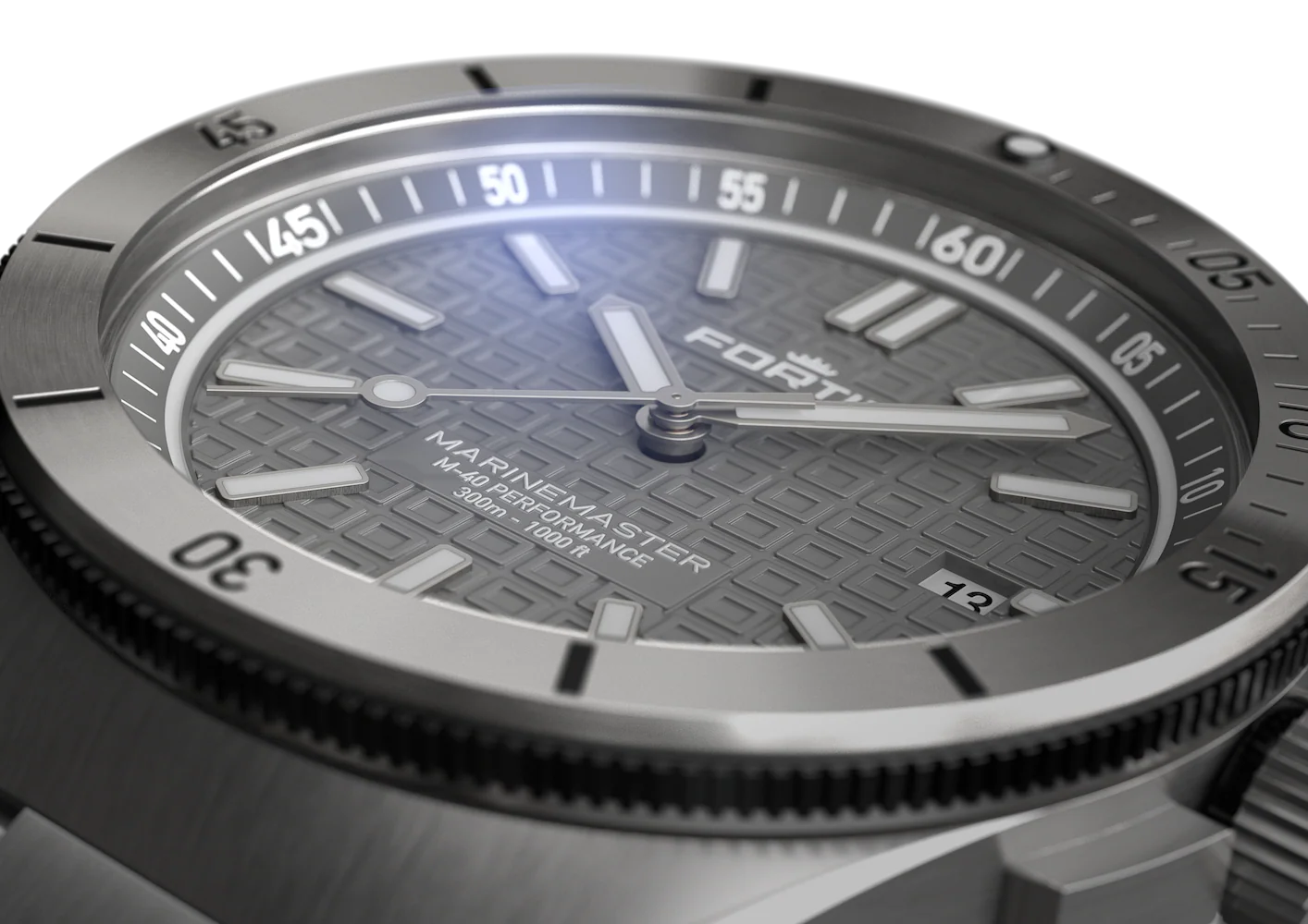 Fortis Marinemaster M-40 Rockstone Gray Watch - Image 9