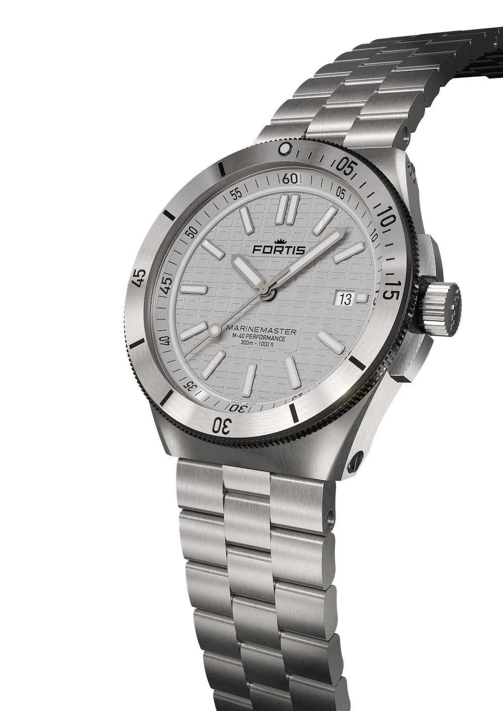 Fortis Marinemaster M-40 Snow White Watch - Image 4