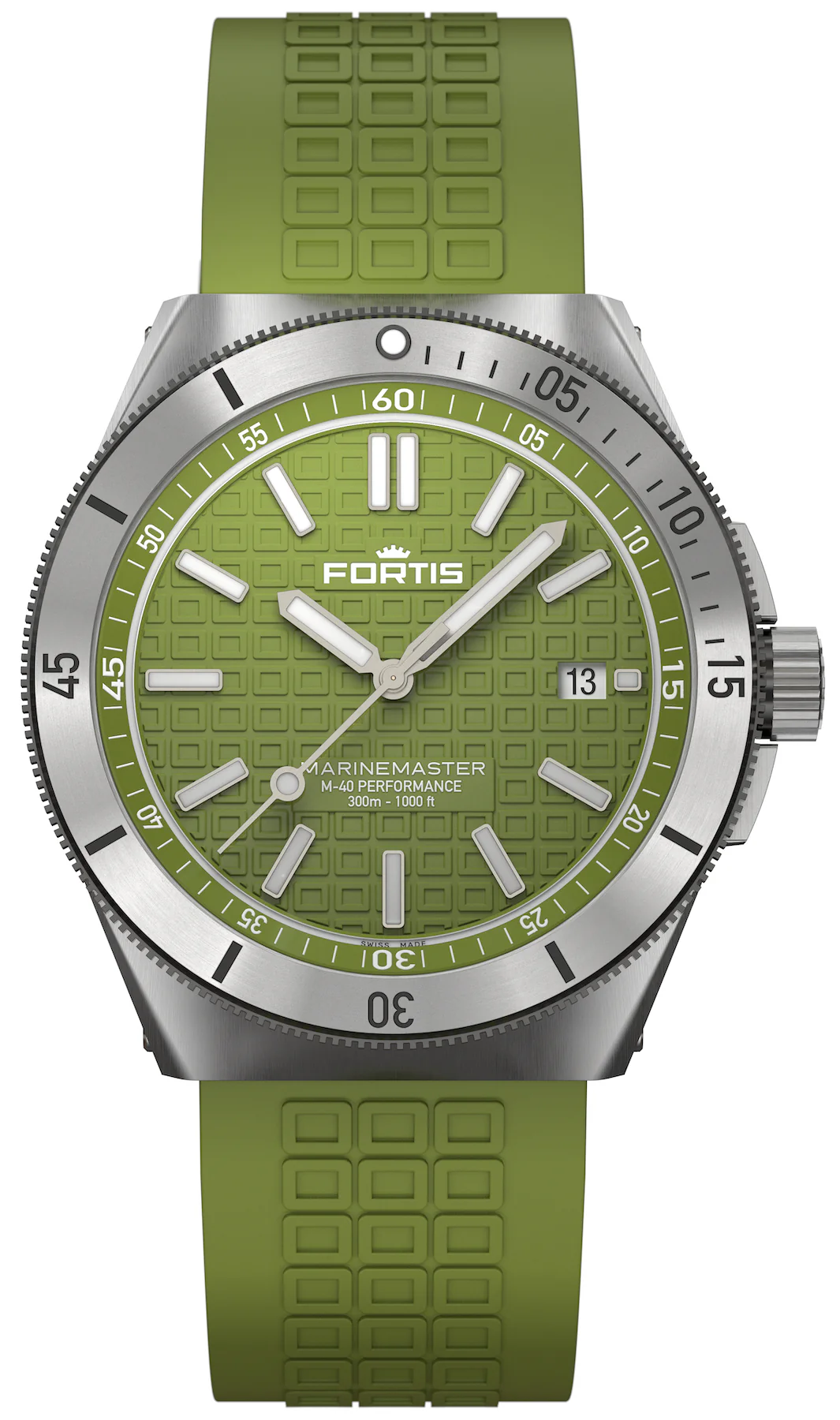 Fortis Marinemaster M-40 Woodpecker Green Watch