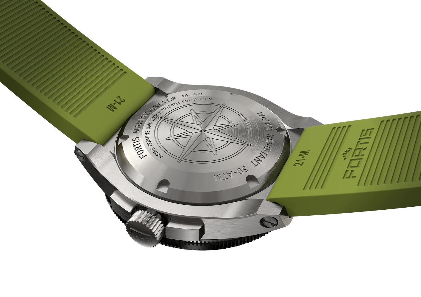 Fortis Marinemaster M-40 Woodpecker Green Watch - Image 2