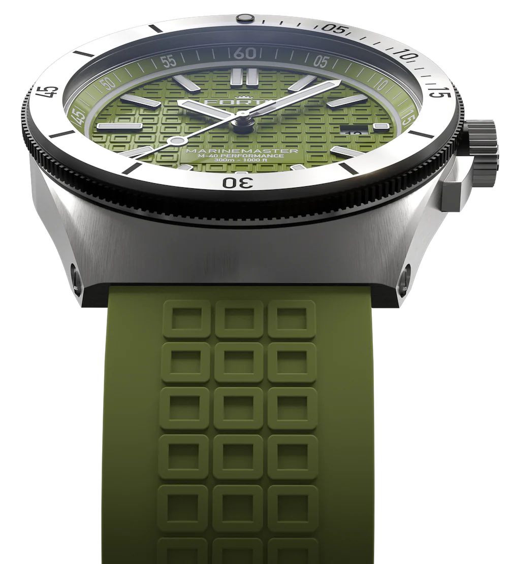 Fortis Marinemaster M-40 Woodpecker Green Watch - Image 6
