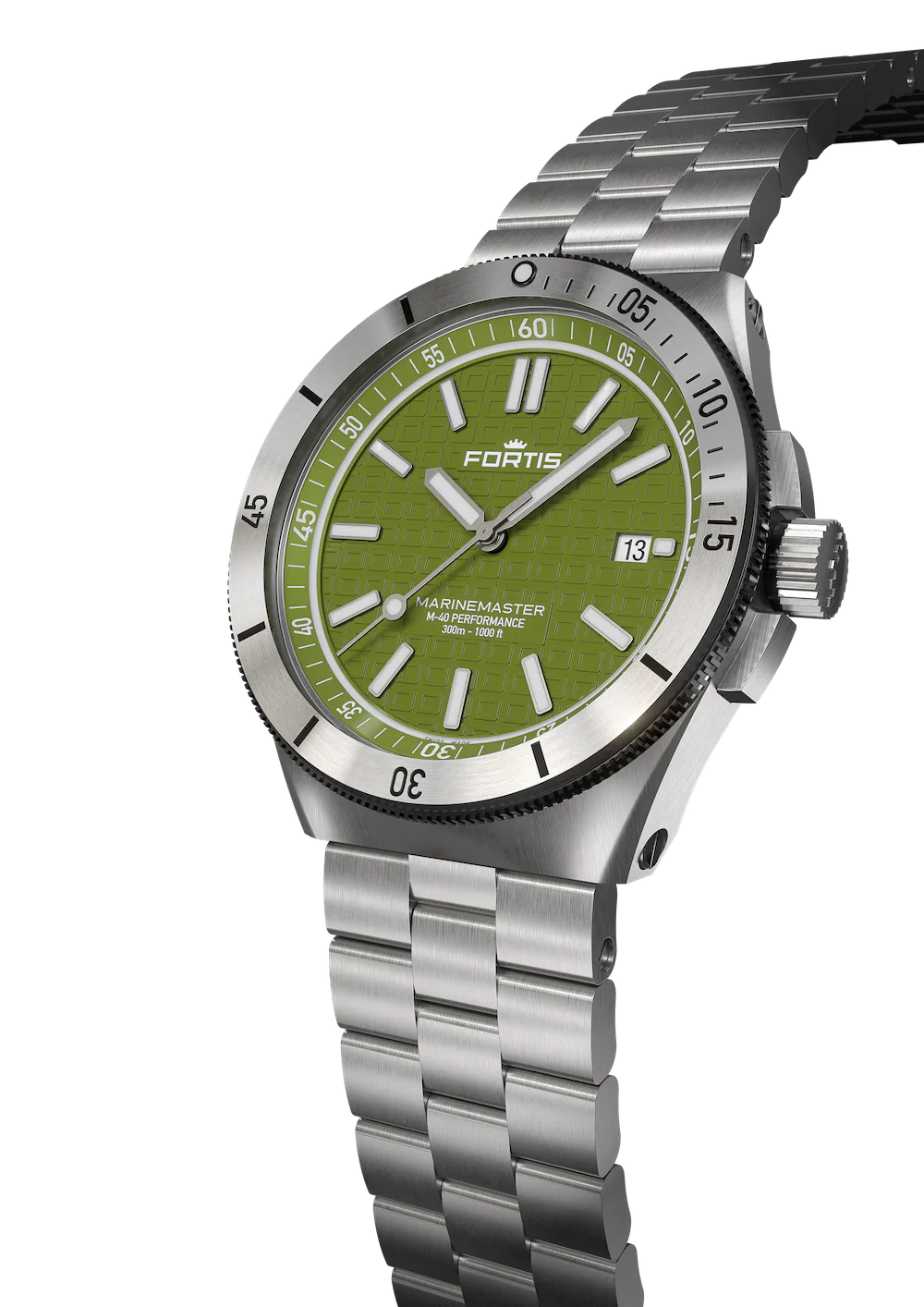 Fortis Marinemaster M-40 Woodpecker Green Watch - Image 4