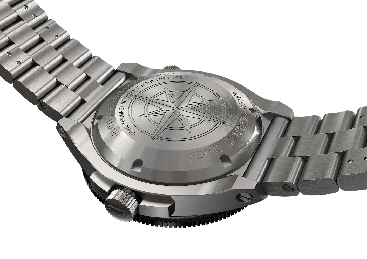 Fortis Marinemaster M-44 Amber Orange Watch - Image 3