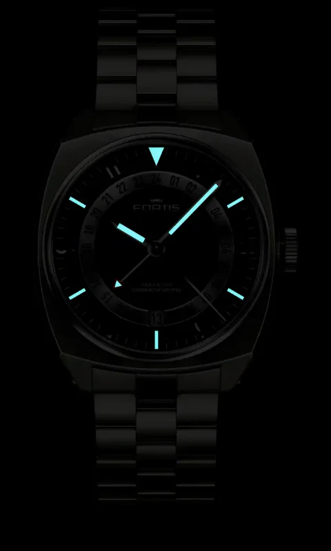 Fortis Vagabond V-40 Blue Dusk Watch - Image 3