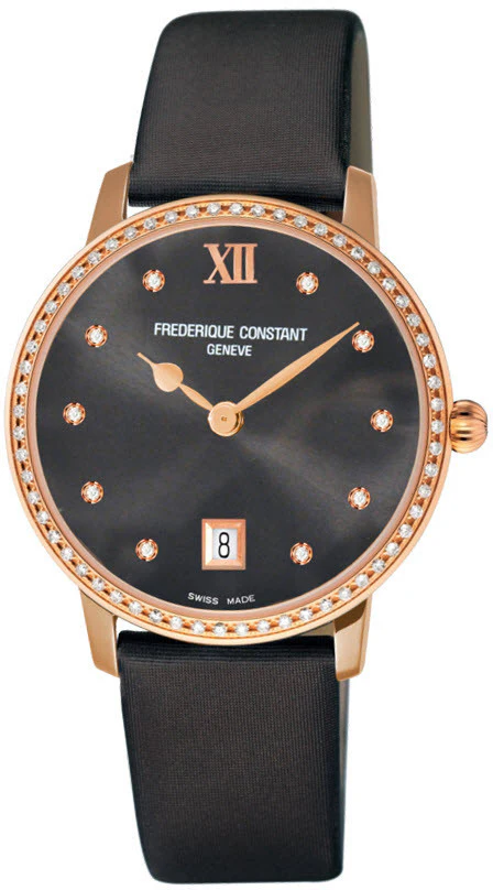 Frederique Constant Watch Slim Line Joaillerie D