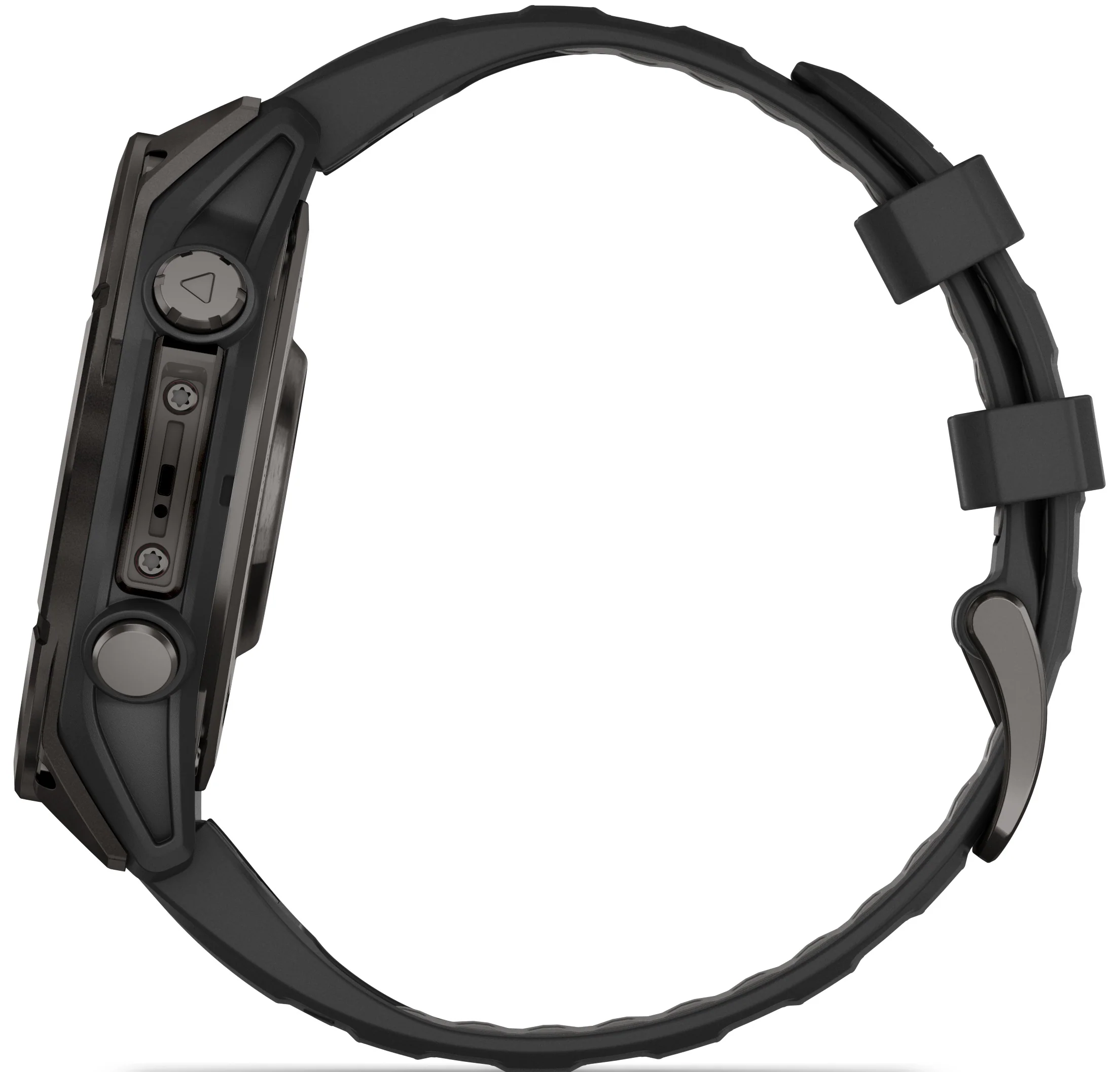 Garmin Fenix 8 47mm Sapphire AMOLED Carbon Grey DLC titanium Black Pebble Grey Silicone Watch - Image 11