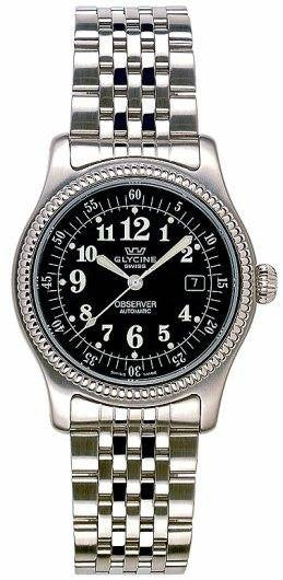Glycine Observer Black D