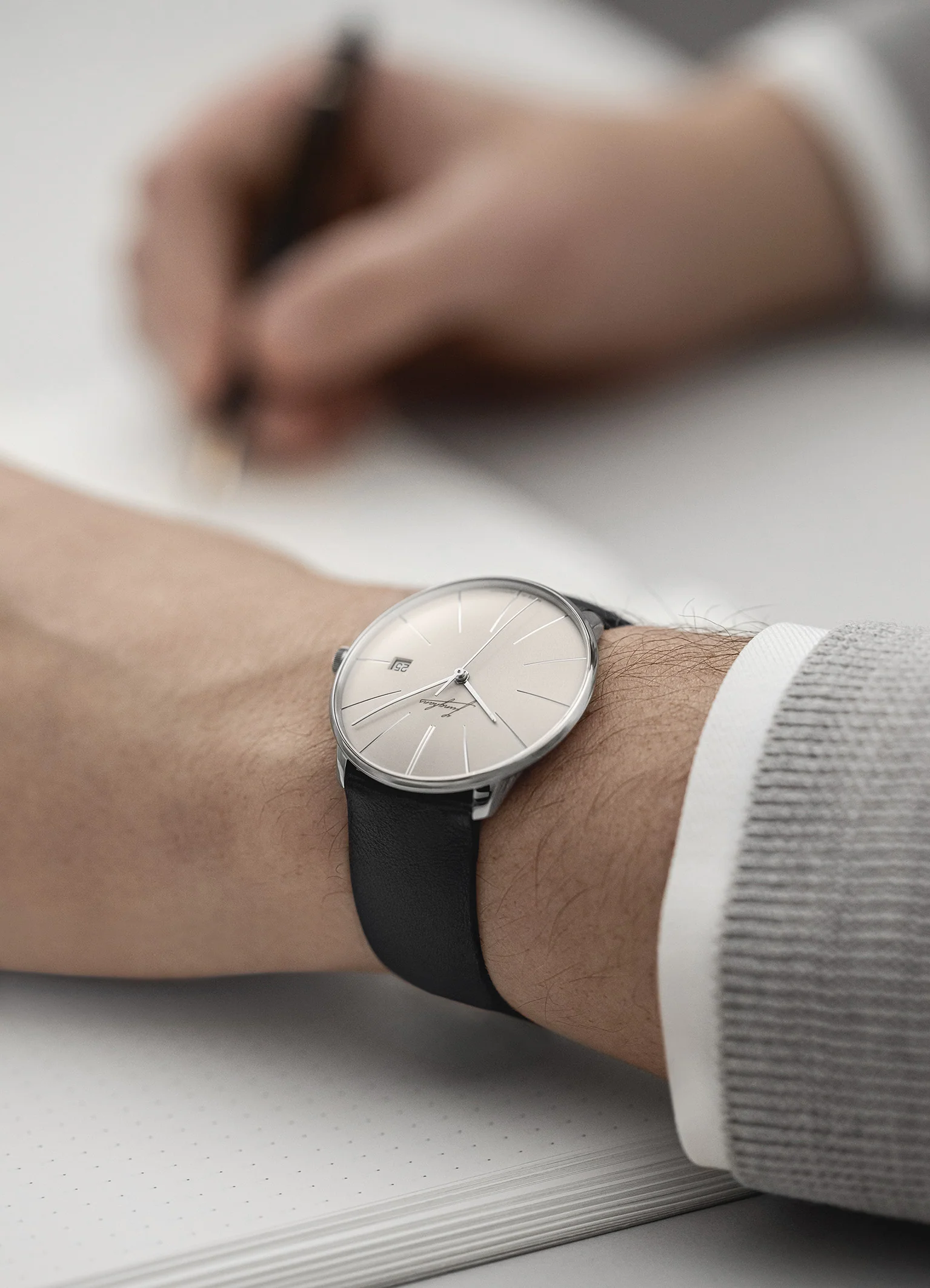 Junghans Meister Fein Automatic Signatur Watch - Image 6