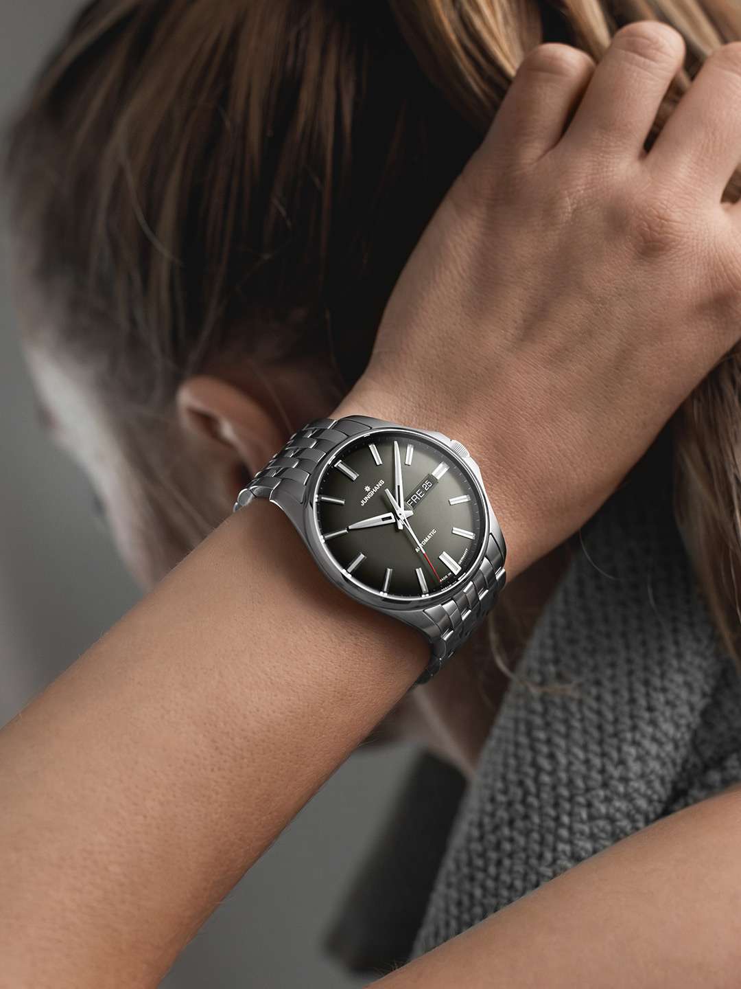 Junghans Meister S Automatic English Day Date Watch - Image 3