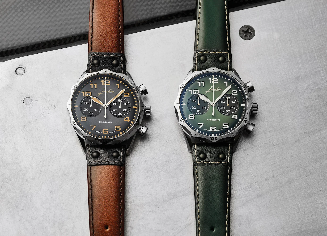 Junghans Pilot Chronoscope Watch - Image 3