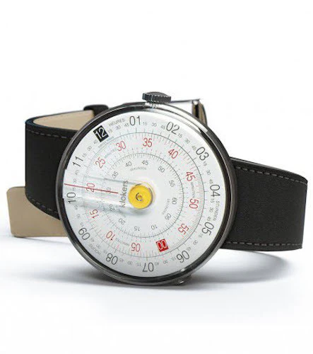 Klokers Watch KLOK-01-D1 Yellow Simple