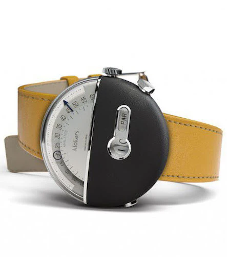 Klokers Watch KLOK-02-D3 Black Simple