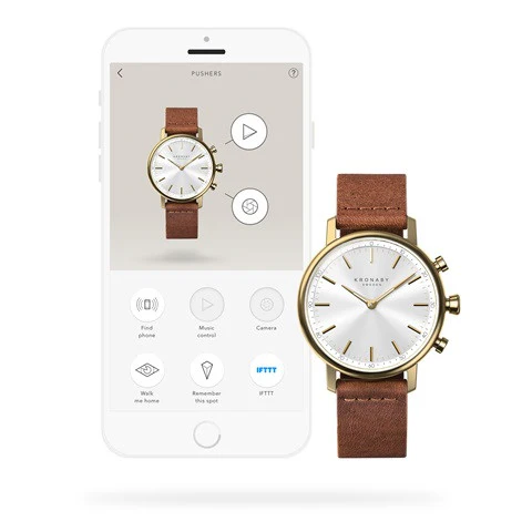 Kronaby Carat Smartwatch Watch - Image 2