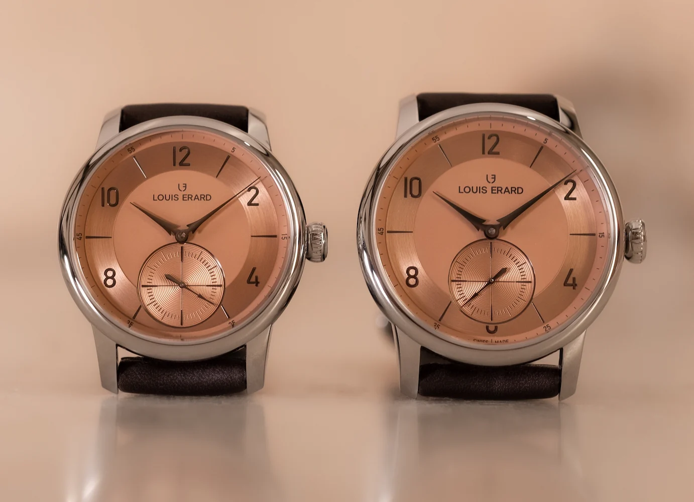 Louis Erard Excellence Petite Seconde Terracotta 42mm Watch - Image 5