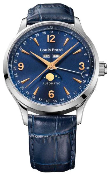 Louis Erard Watch 1931 Calendar Moonphase