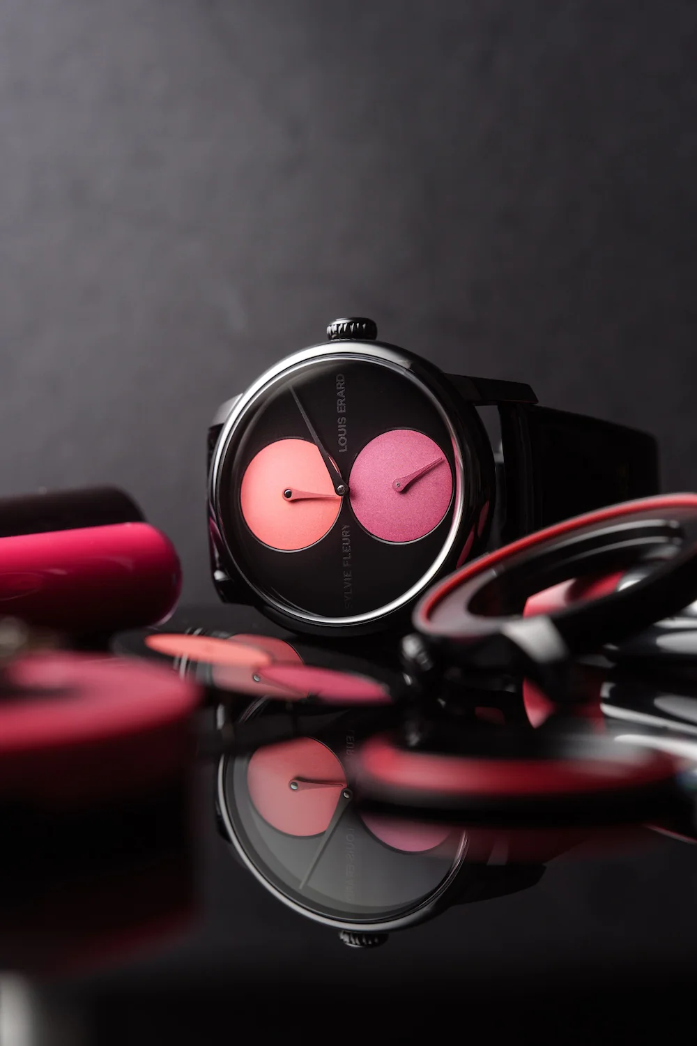 Louis Erard Le Regulateur x Sylvie Fleury Palette of Shadows Limited Edition Watch - Image 3