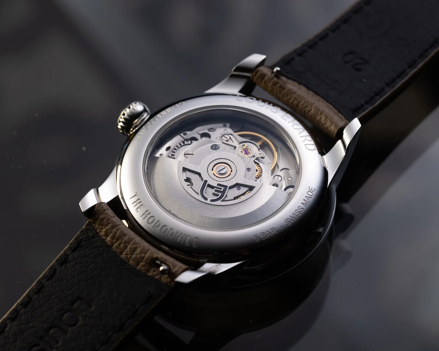 Louis Erard Louis Erard x The Horophile La Petite Seconde Metropolis Green Watch - Image 4