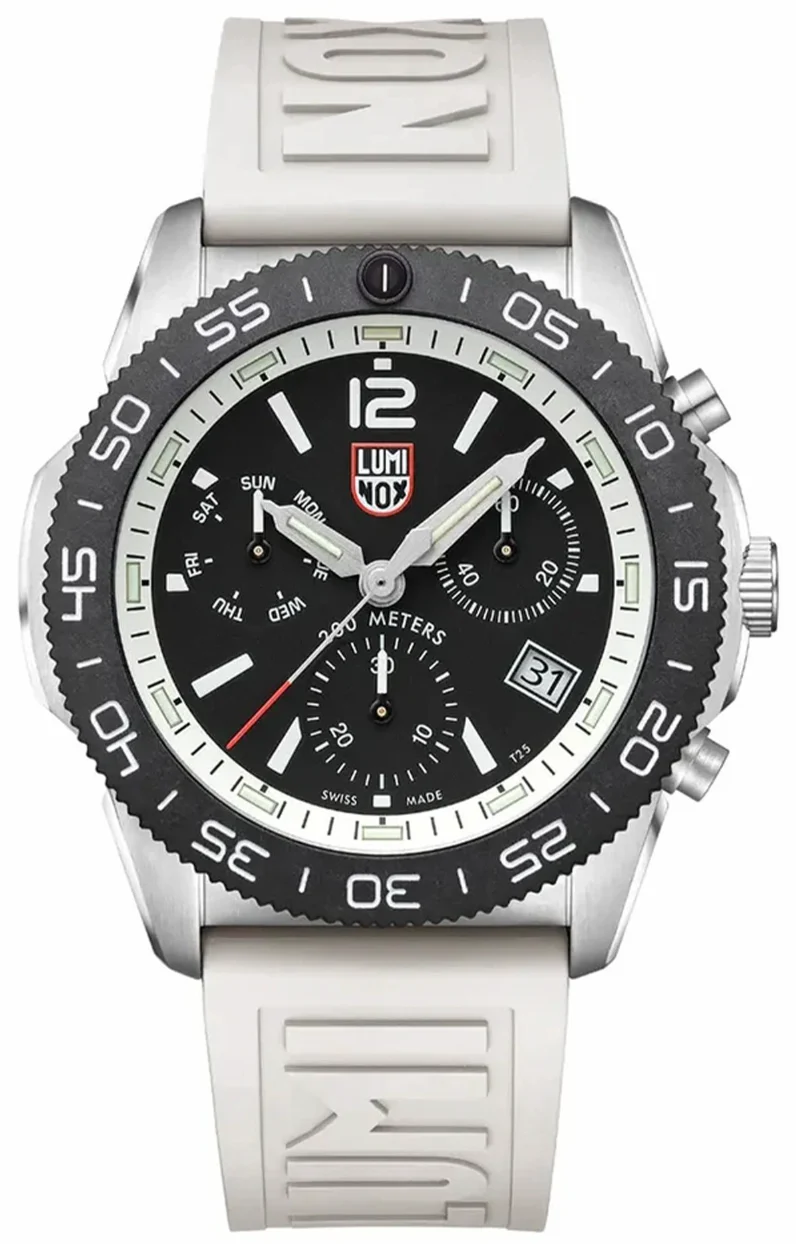 Luminox Sea Pacific Diver Chronograph 3140 Black White Watch