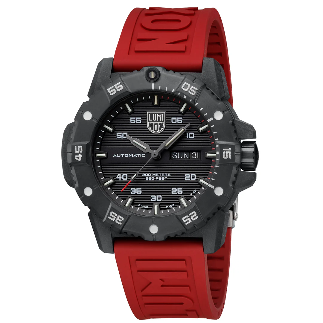 Luminox Sea Master Automatic Carbon Seal 3800 Series Watch - Image 2