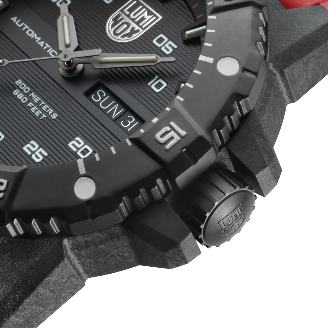Luminox Sea Master Automatic Carbon Seal 3800 Series Watch - Image 6
