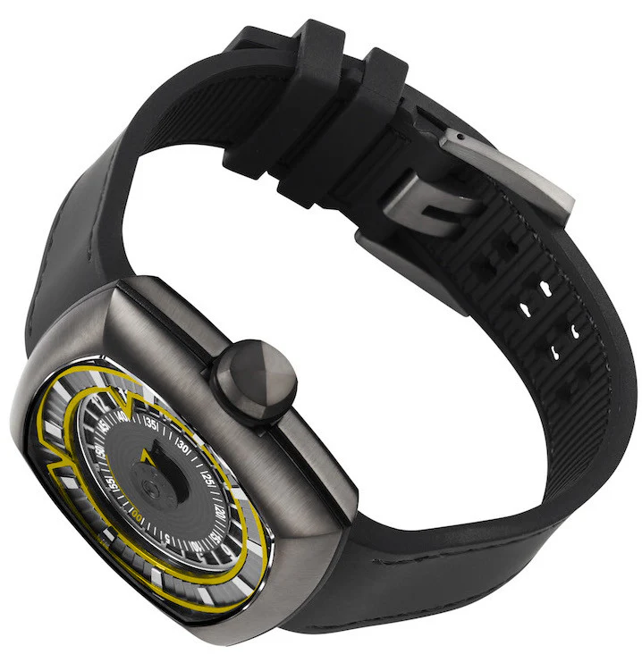 Lytt Labs Watch Yellow Gunmetal - Image 2
