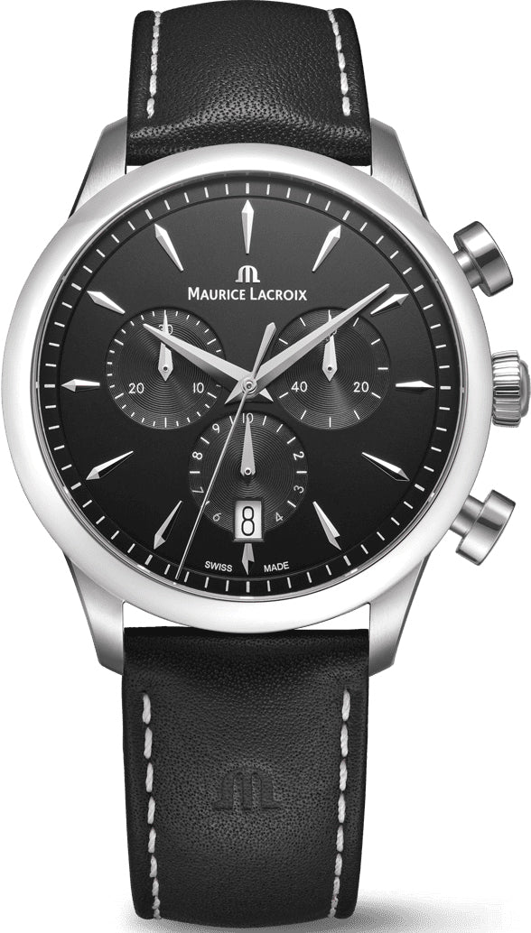 Maurice Lacroix 1975 Quartz Chronograph Date 40mm Watch