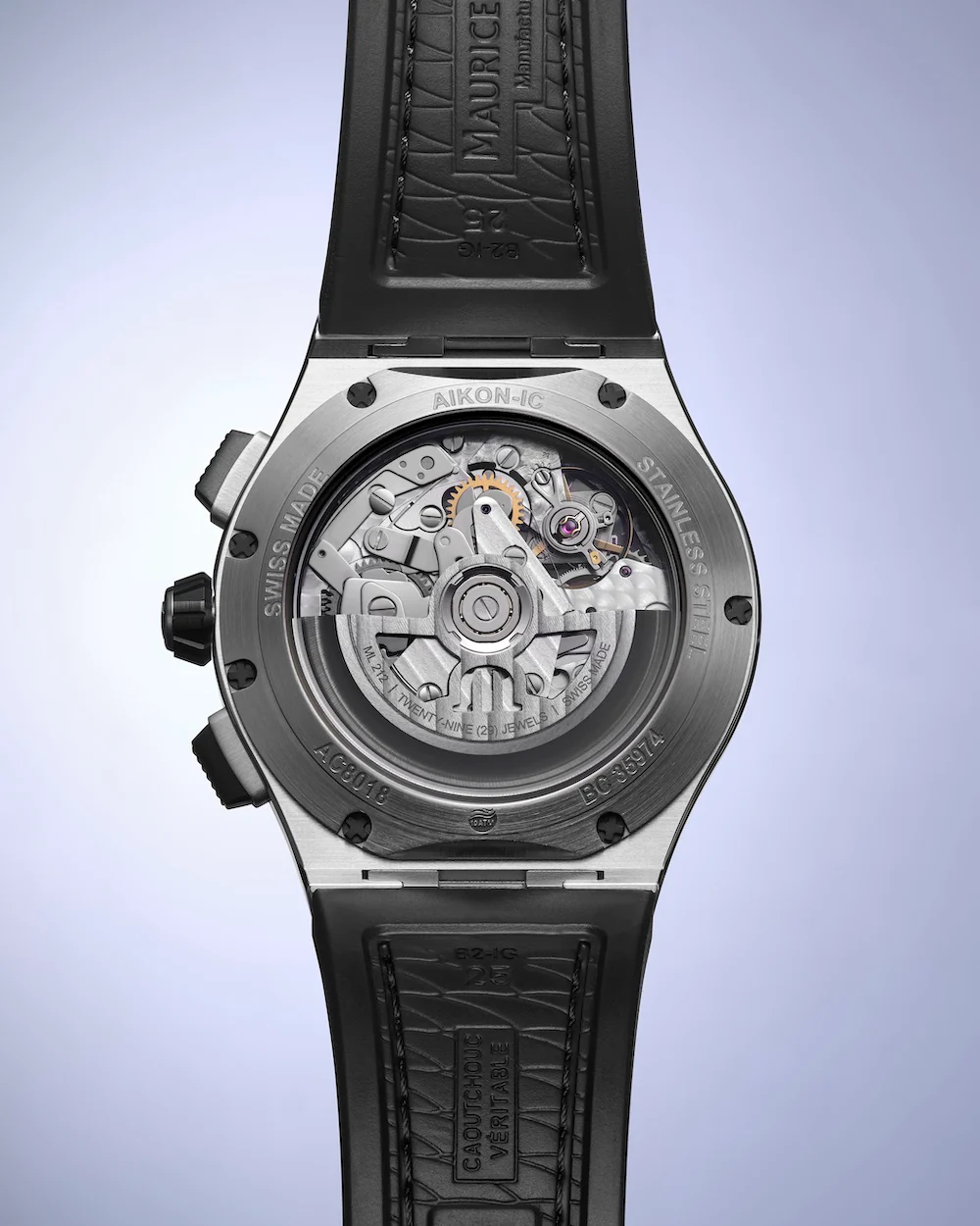 Maurice Lacroix Aikonic Chronograph Skeleton Watch - Image 4