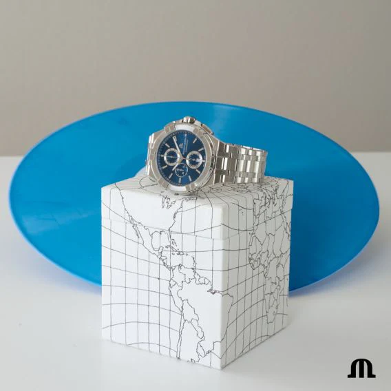 Maurice Lacroix Watch Aikon Chronograph Mens - Image 3