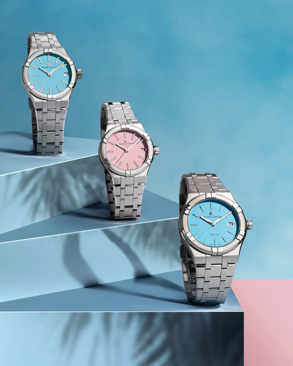 Maurice Lacroix Aikon Quartz 35mm Deep Sky Blue Watch - Image 4