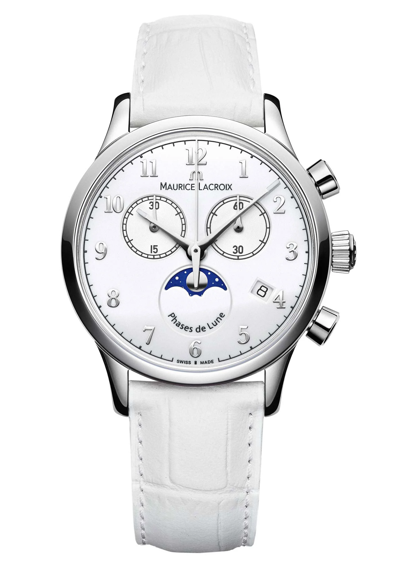 Maurice Lacroix Watch Les Classiques Chronograph Phases De Lune Ladies