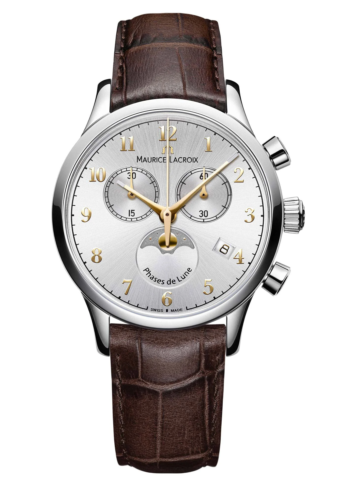 Maurice Lacroix Watch Les Classiques Chronograph Phases De Lune Ladies