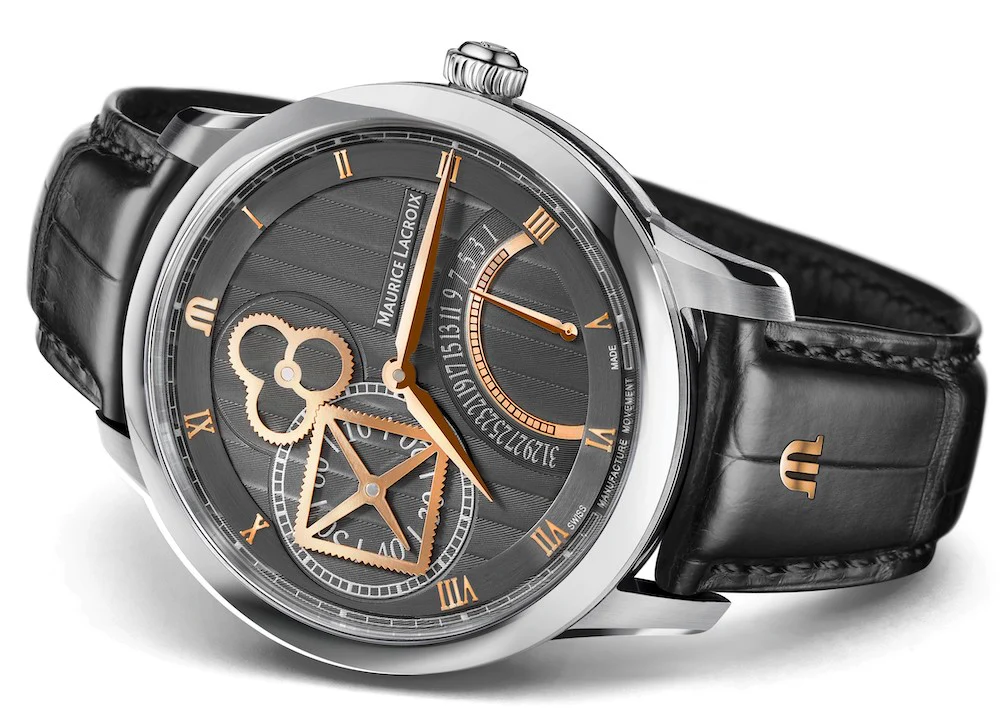 Maurice Lacroix Masterpiece Square Wheel Retrograde Watch - Image 2