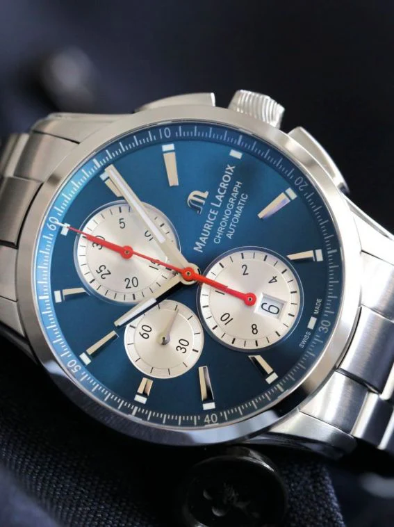 Maurice Lacroix Watch Pontos Day Chrono Mens - Image 2