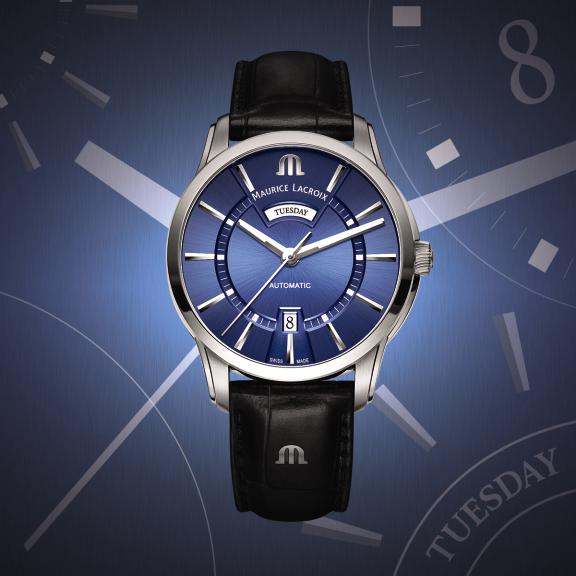 Maurice Lacroix Watch Pontos Day Date Mens - Image 2