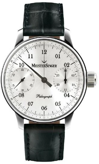 MeisterSinger Watch Paleograph Silver Limited Edition D