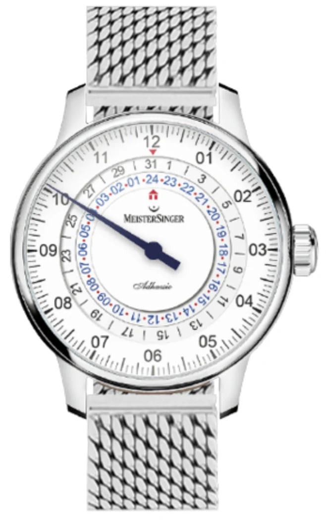 MeisterSinger Watch Adhaesio Milanaise Bracelet