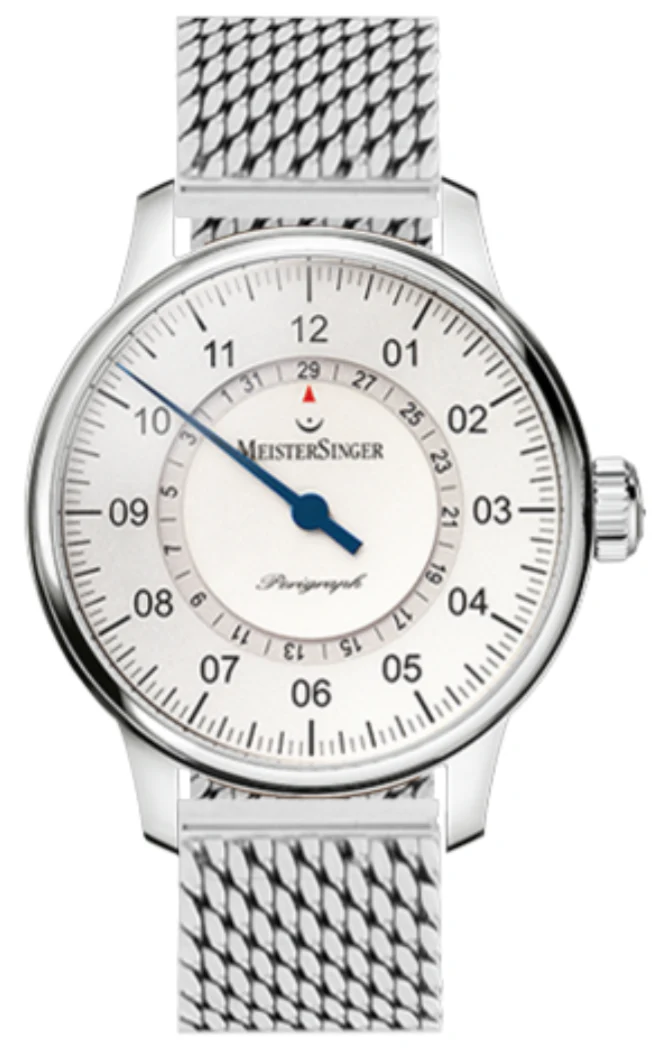 MeisterSinger Watch Perigraph Milanaise Bracelet