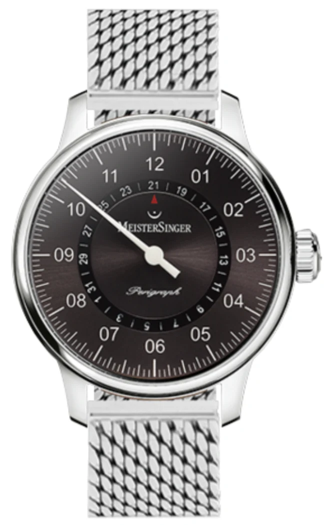 MeisterSinger Watch Perigraph Milanaise Bracelet