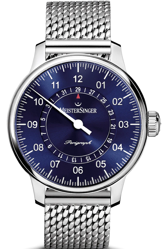 MeisterSinger Perigraph Milanaise Bracelet Watch
