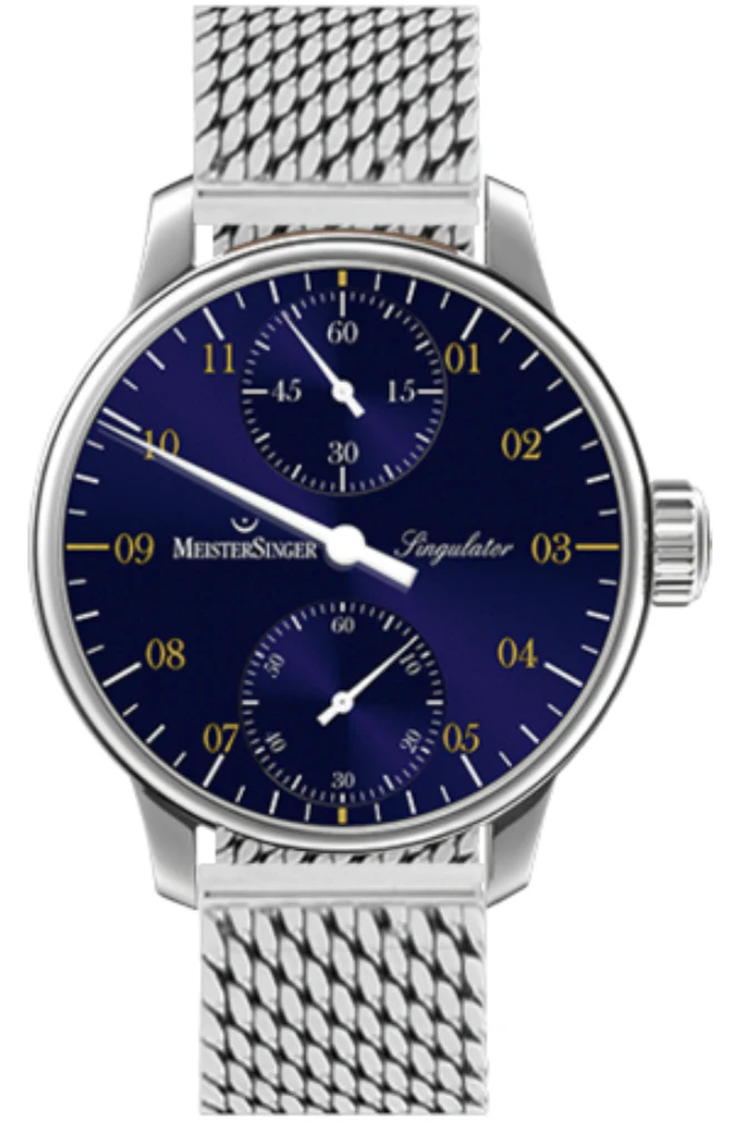 MeisterSinger Watch Singulator Milanaise Bracelet