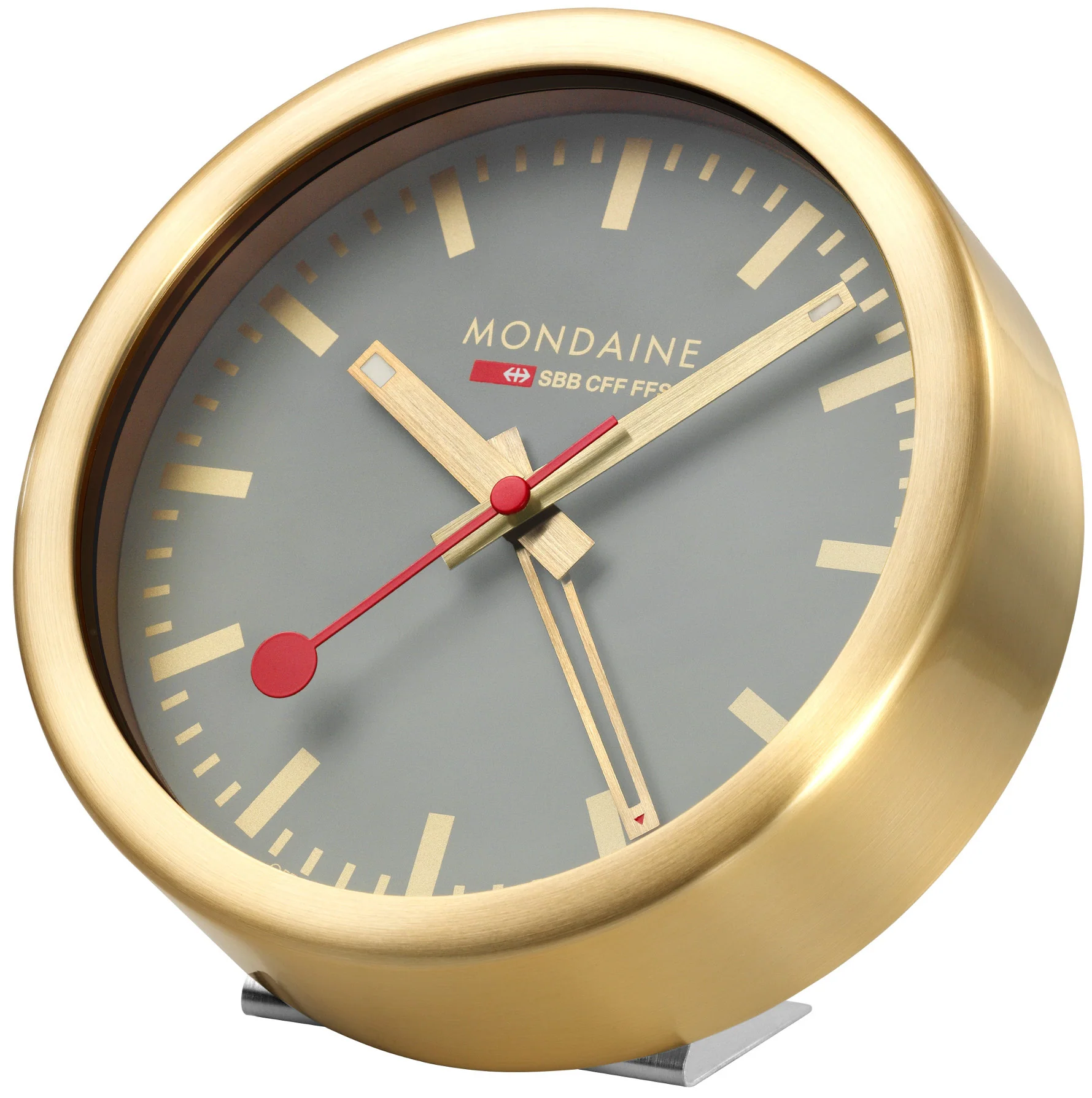 Mondaine Clock Alarm Good Gray Watch - Image 3