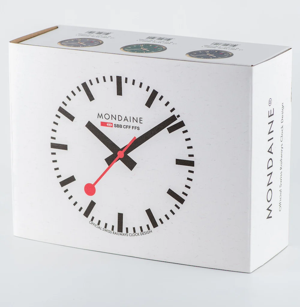 Mondaine Clock Alarm Good Gray Watch - Image 4