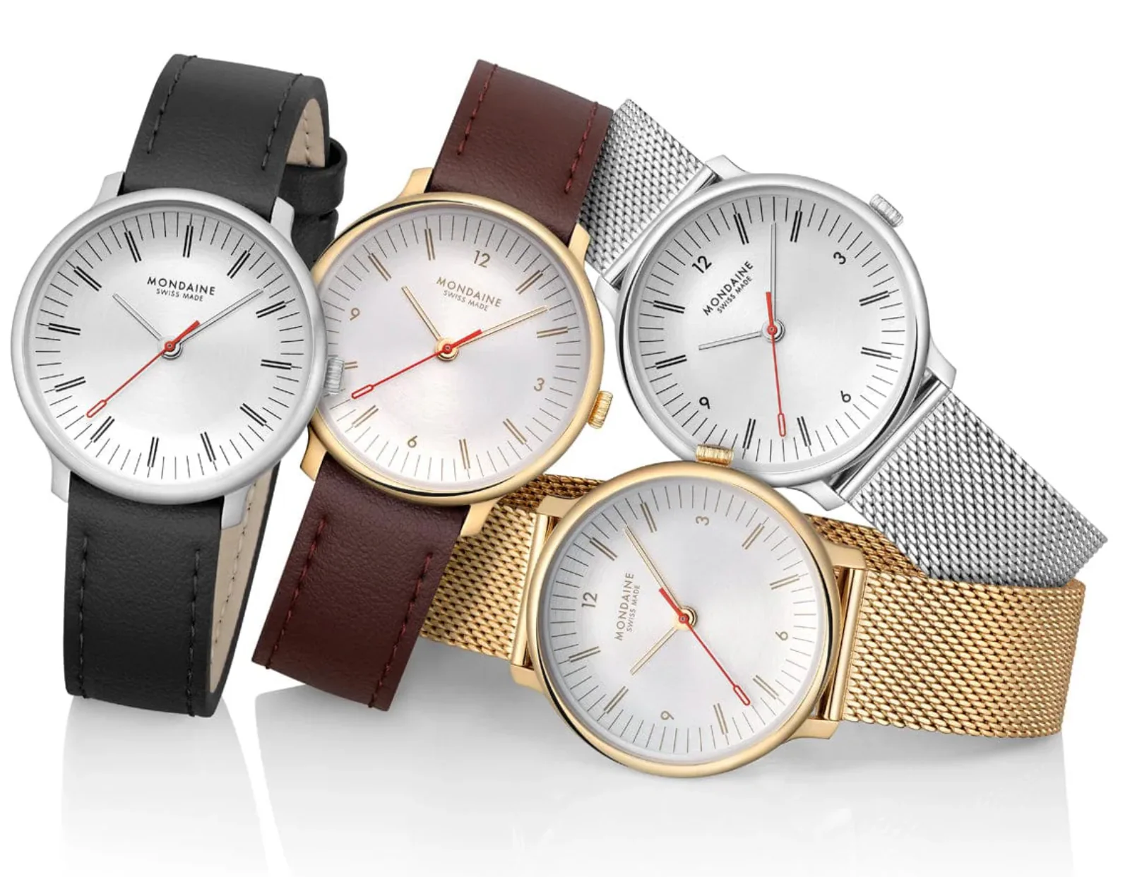 Mondaine Doppio 33mm Ladies Watch - Image 5